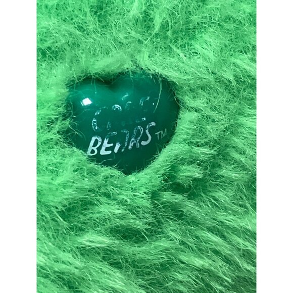 Care Bears Good Luck Bear Plush Toy 13" Green With Shamrock Belly By Basic Fun - Picture 9 of 14